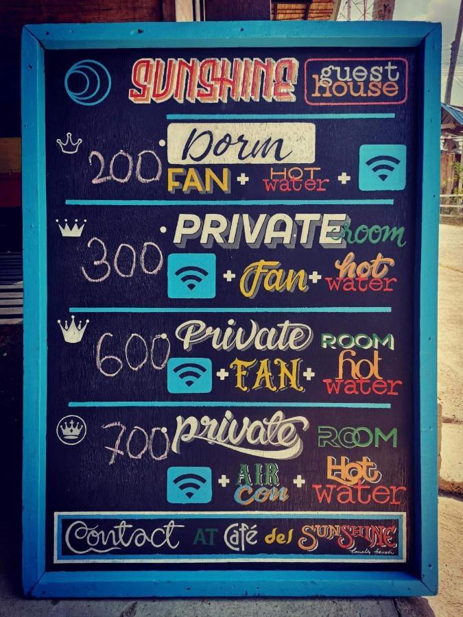 Cafe Del Sunshine Hotel Csang-sziget Kültér fotó